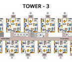 Urbanrise On Cloud 33 Bachupally - Typical Floor Plan