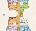 Siddha Waterfront Khardaha - Typical Floor Plan