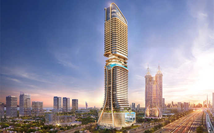 Danube Shahrukhz Tower Al Sufouh - Elevation