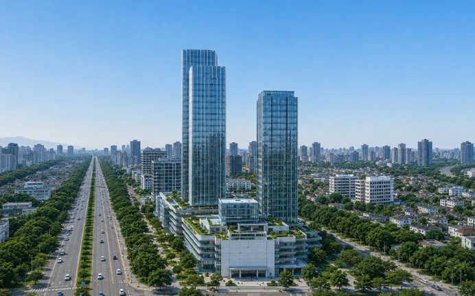 Kamdhenu Business District Turbhe - Elevation