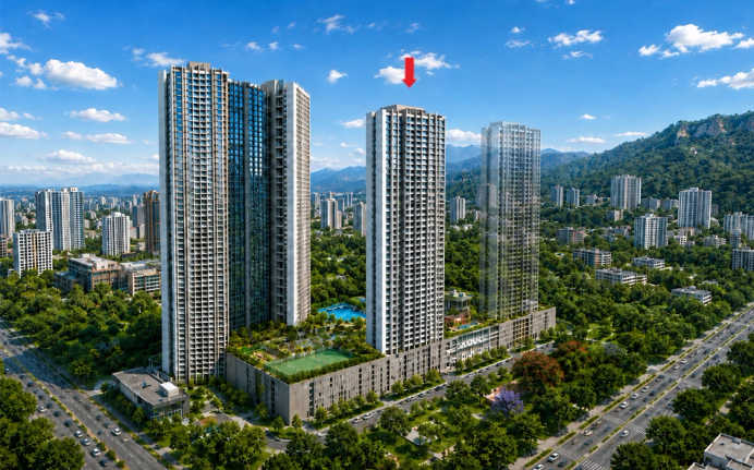 Oberoi Eternia Mulund - Elevation