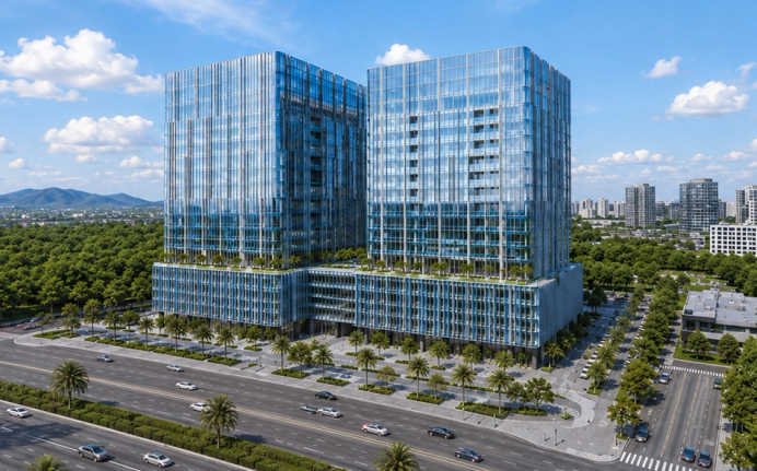 Kamdhenu Business District Turbhe - Elevation