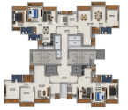 Provident Palmvista Dombivali - Typical Floor Plan