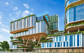 Greenscape Cyber Square - Elevation