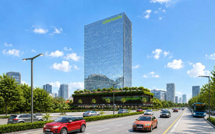 Greenscape Cyber Works Mahape - Elevation