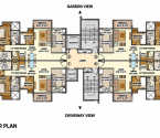 Lodha Casa Clara Dombivali - Typical Floor Plan