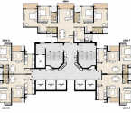 Mahindra Vista Kandivali - Typical Floor Plan