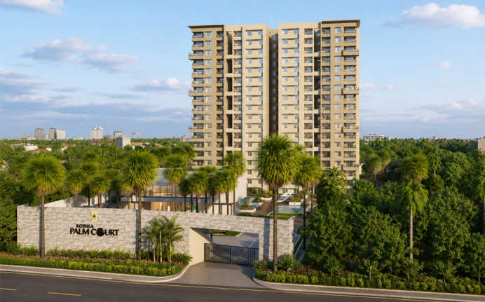 Sobha Palm Court Yelahanka - Elevation