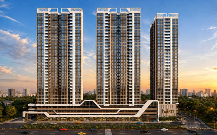 Dosti Tulip Balkum - Elevation