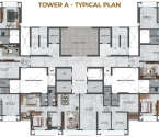 Paradise The Oasis Sanpada - Typical Floor Plan