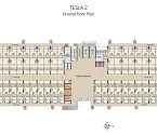 Raheja Tesla Sanpada - Typical Floor Plan