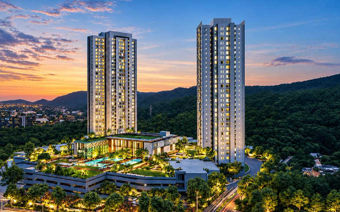 K Raheja Jade City Juinagar - Elevation