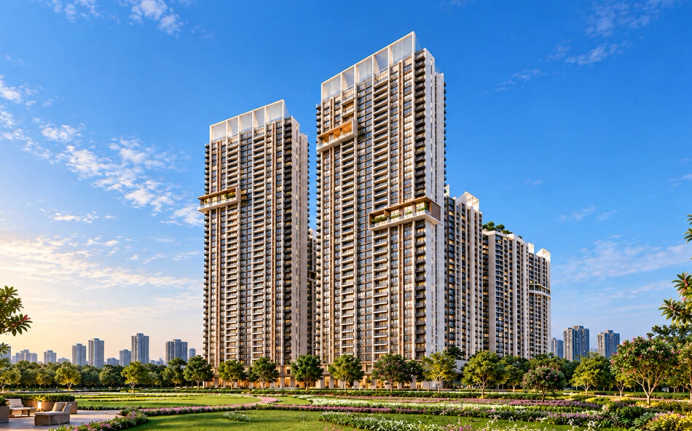 Kalpataru Immensa Kolshet Road - Elevation