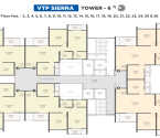 VTP Sierra Baner - Typical Floor Plan