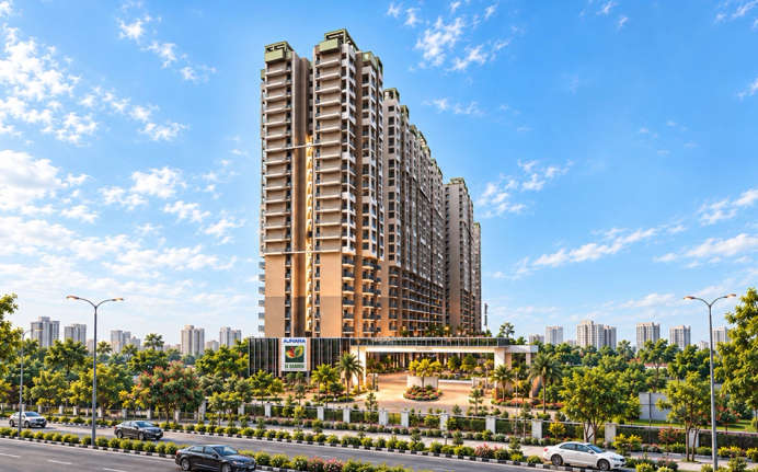Ajnara Le Garden - Elevation