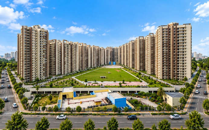 Amrapali Golf Homes - Elevation