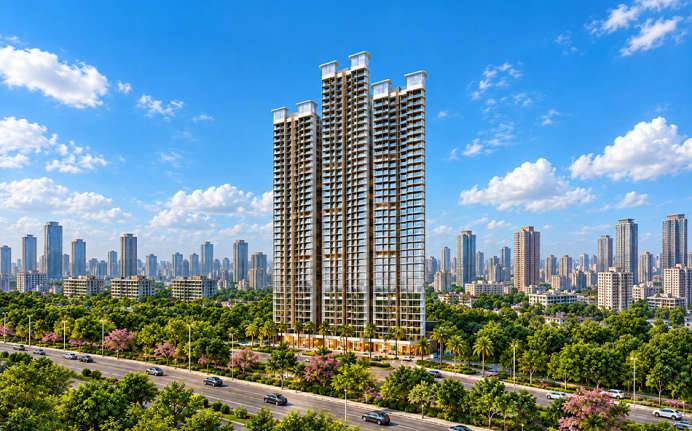 Ruparel Sky Greens Kandivali - Elevation