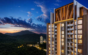 Purva Panorama Ghodbunder Road - Elevation