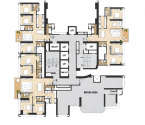 Mahindra Beacon Hill Mahalaxmi - Typical Floor Plan