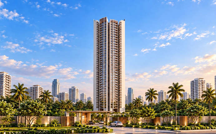 UK Celestique Gardens Goregaon - Elevation