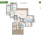 Bhagwati Greens 3 Kharghar - Typical Floor Plan