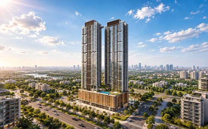 Shapoorji Pallonji One Hills Kandivali - Elevation