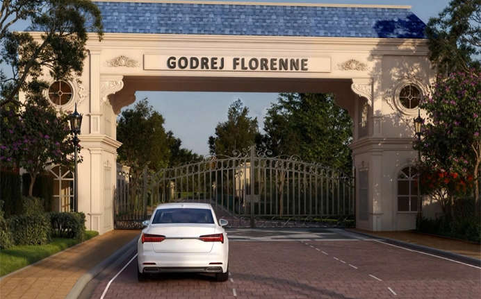 Godrej Florenne Whitefield - Project Entrance View
