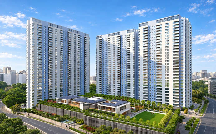 Kumar Parc Residences Hadapsar - Elevation
