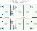 Pristine Allure Business Hub Kharadi - Typical Floor Plan