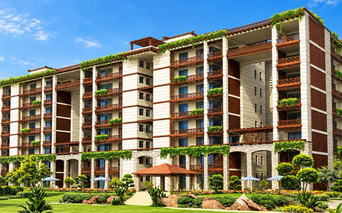 Jaypee Greens Pebble Court - Elevation