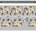 Provident Bayscape Kelambakkam - Typical Floor Plan