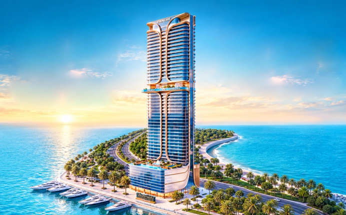 Danube Shahrukhz Residences Dubai Maritime City - Elevation