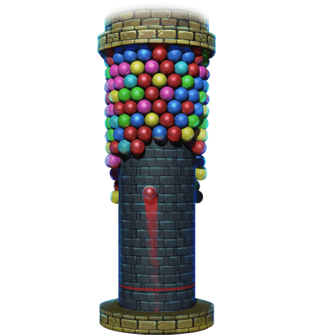 Bubble Tower 3D figure