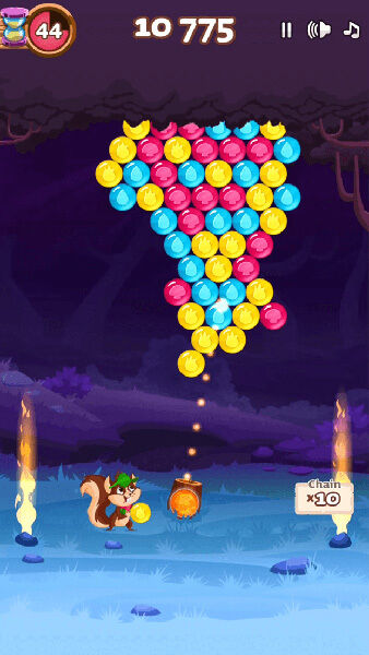 Bubble Woods em Jogos na Internet