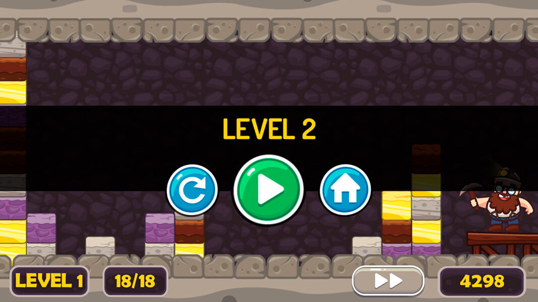 Play Gold Mine - Famobi HTML5 Game Catalogue