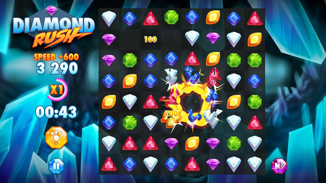 diamond rush games play online