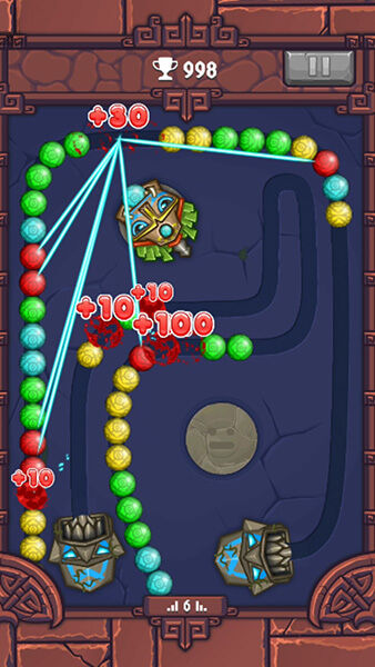 Play Totemia Cursed Marbles  Free Online Games. KidzSearch.com