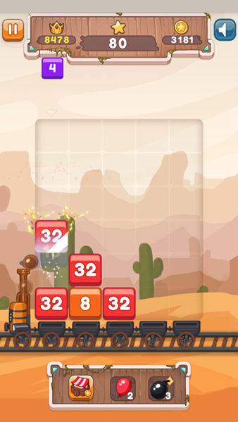 Train 2048 em Jogos na Internet