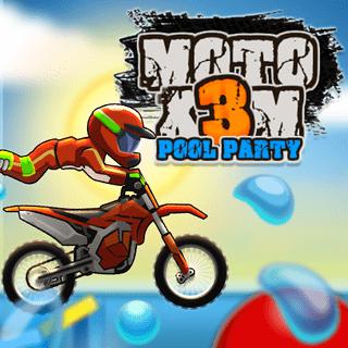 Moto X3m Pool Party All Levels * Gameplay * 