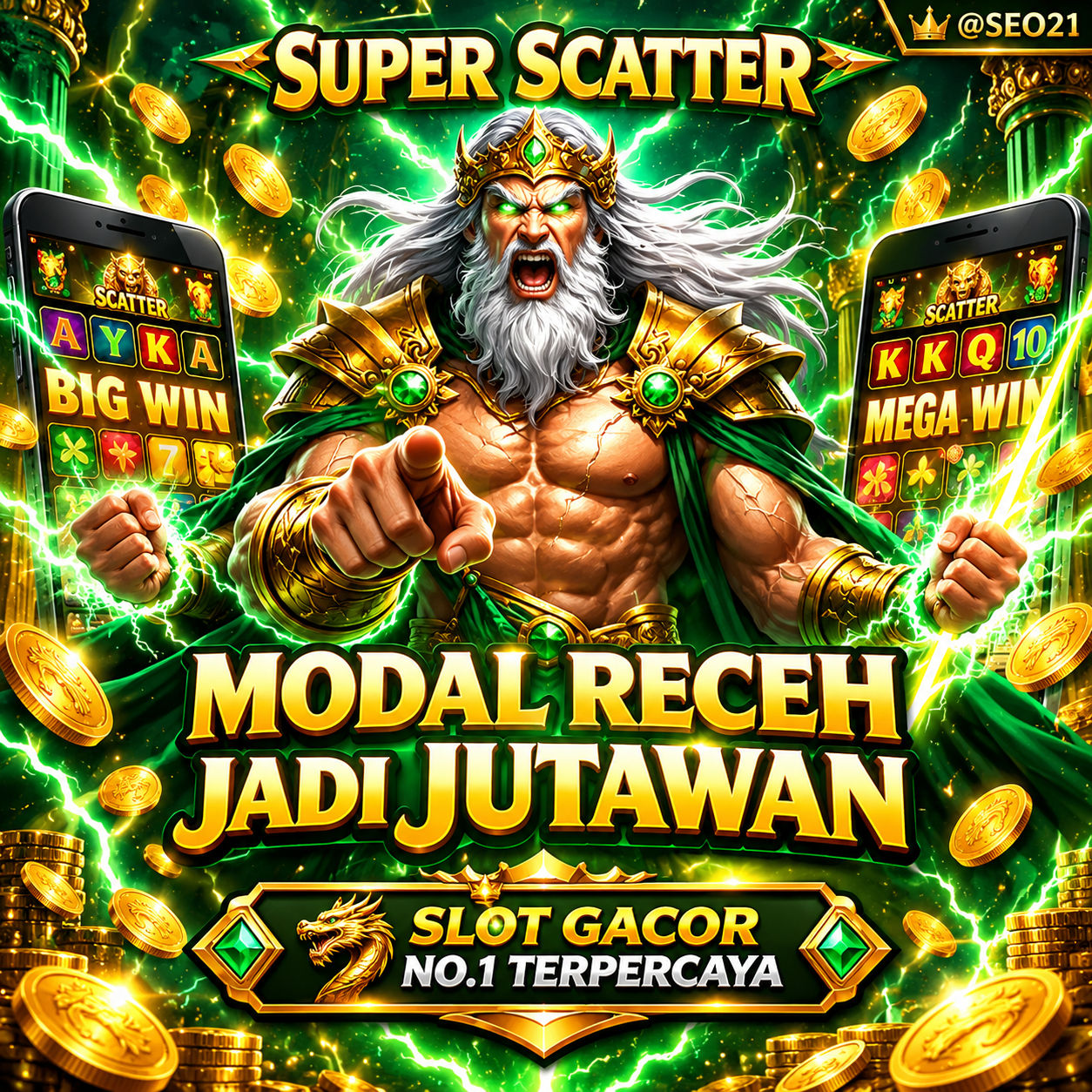 Banner Aplikasi 116X dengan akses permainan digital