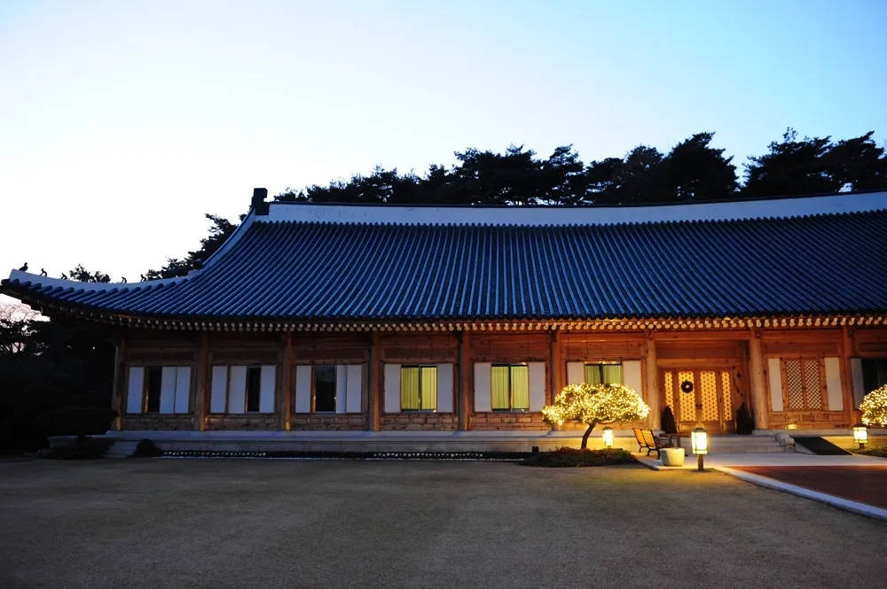 Presidential residence in Blue House Korea