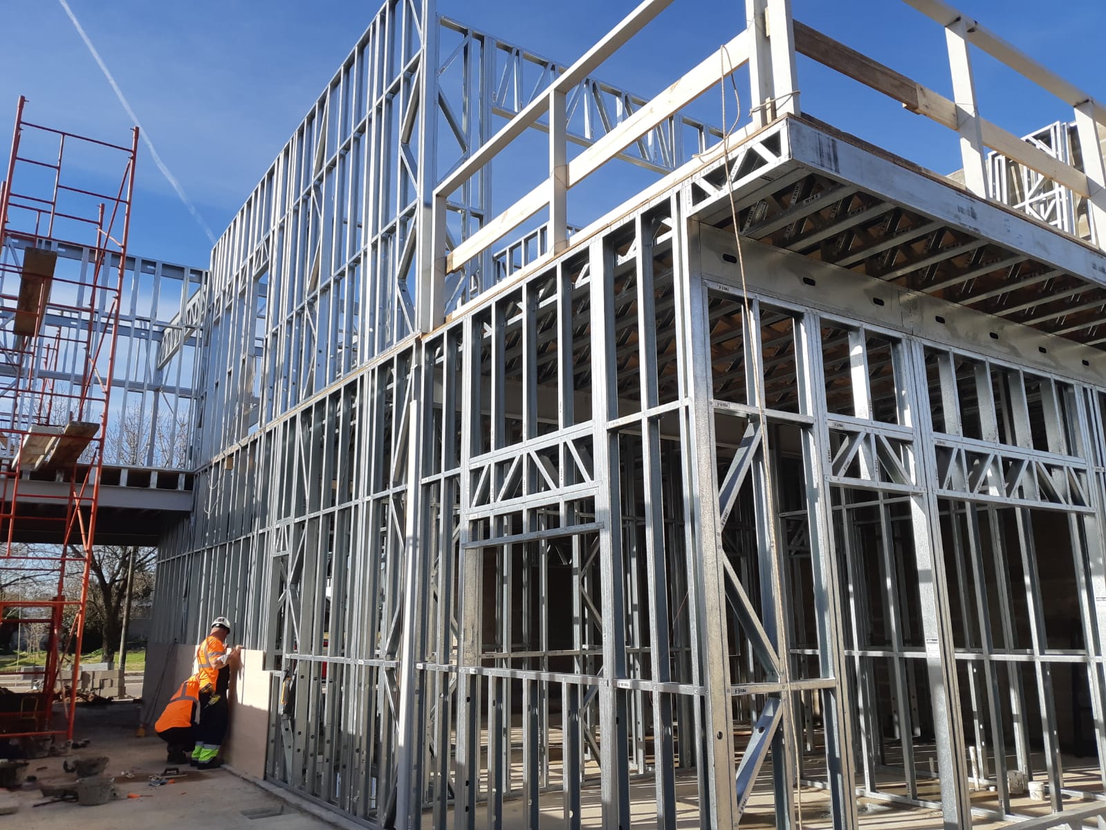 Factory workshop interior