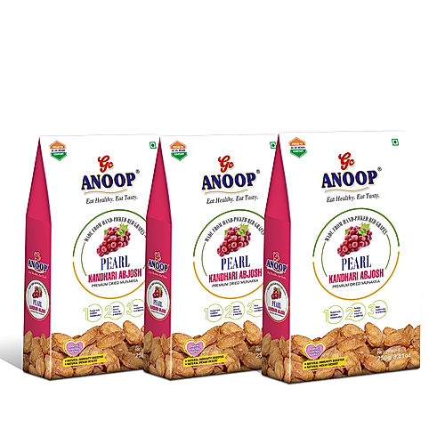 ANOOP PEARL KANDHARI ABJOSH (MUNNAKA) - 250G (PACK OF 3)