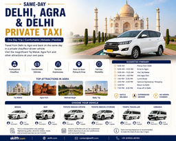 Delhi private taxi, sightseeing and outstation packages