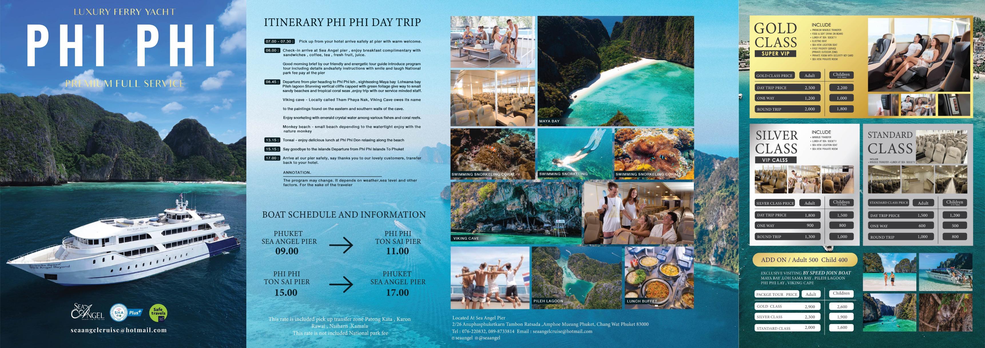 Phi Phi Luxury Big Boat Tour