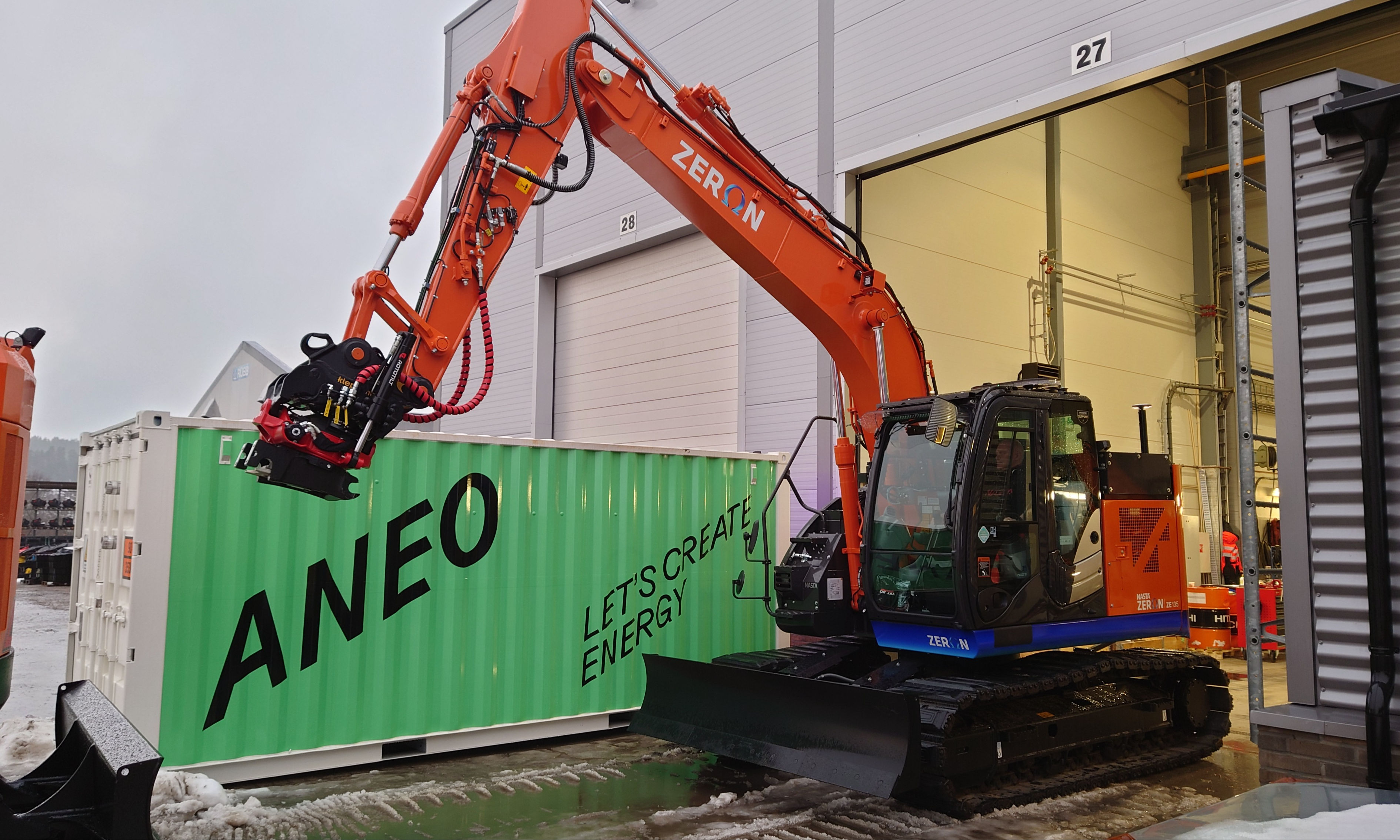 Details - Charging container 540kWh / 450kW / 2 x CCS2