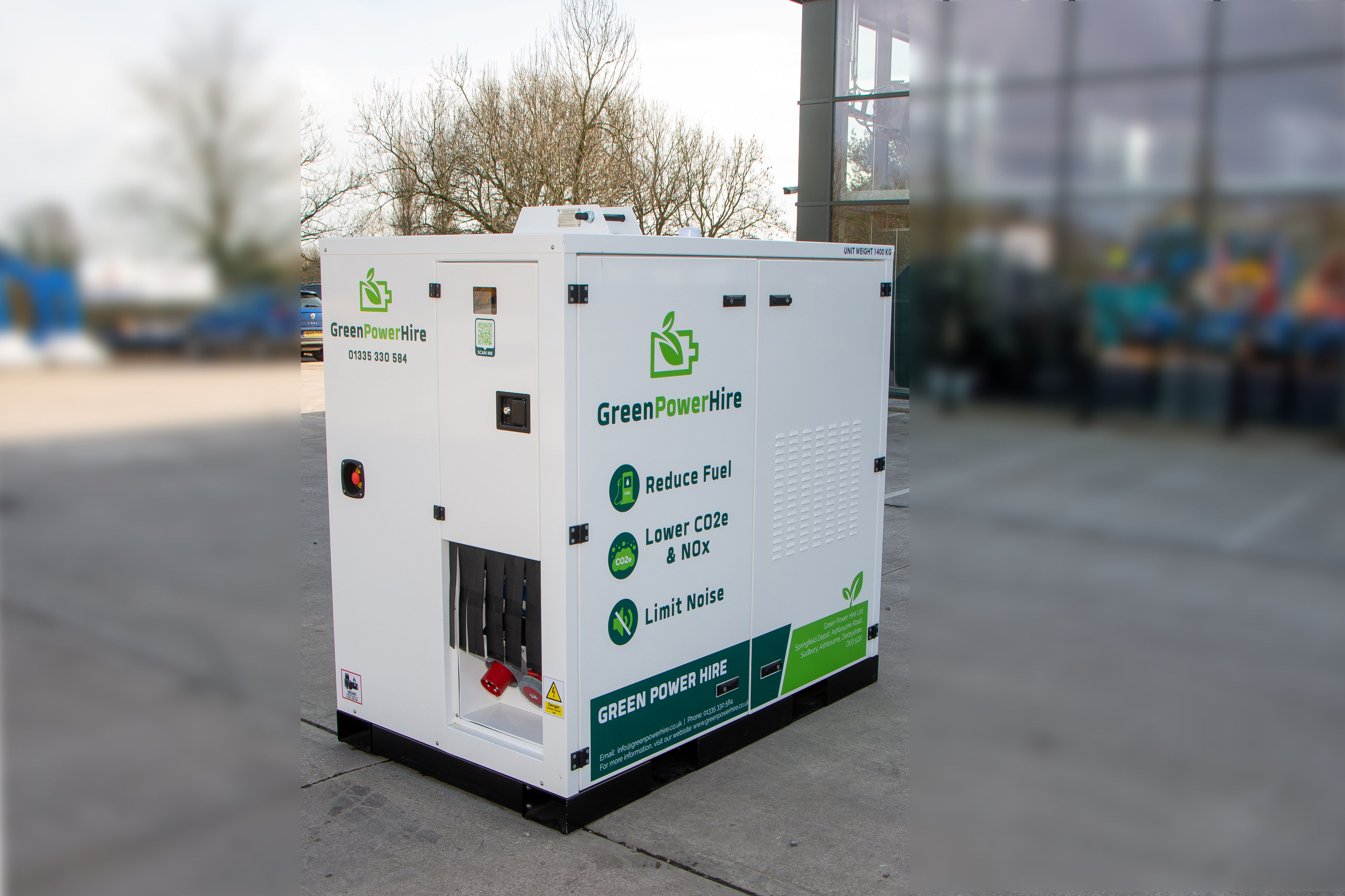 Green Power Hire 45kVA 45kWh Battery Storage System