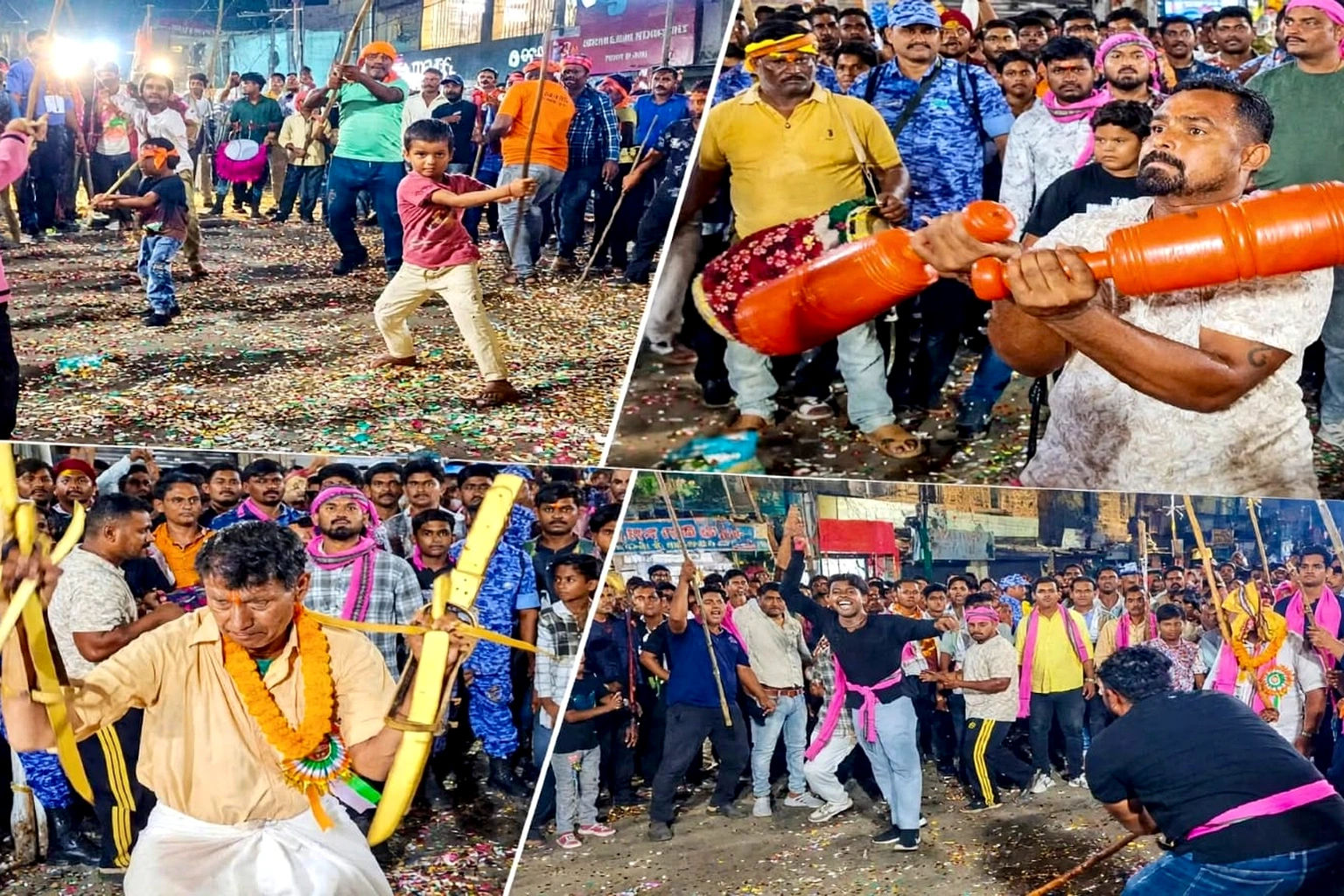 Traditional Akhada Sports Celebrated with Enthusiasm and Tradition in Balasore