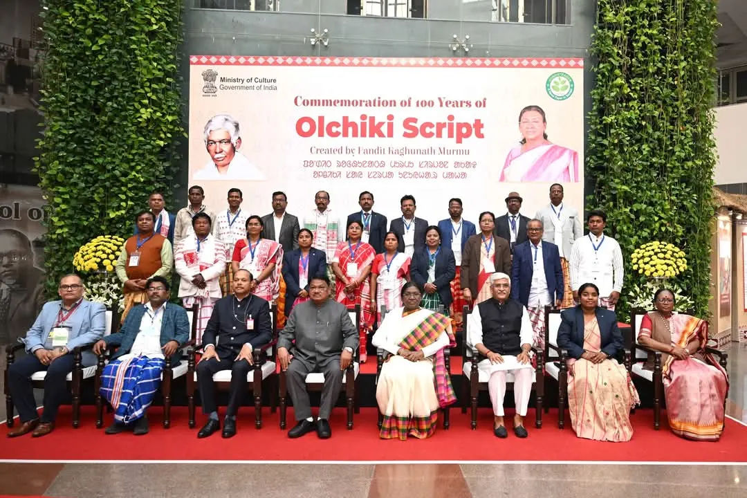Centenary Commemoration of Olchiki Script Observed with...