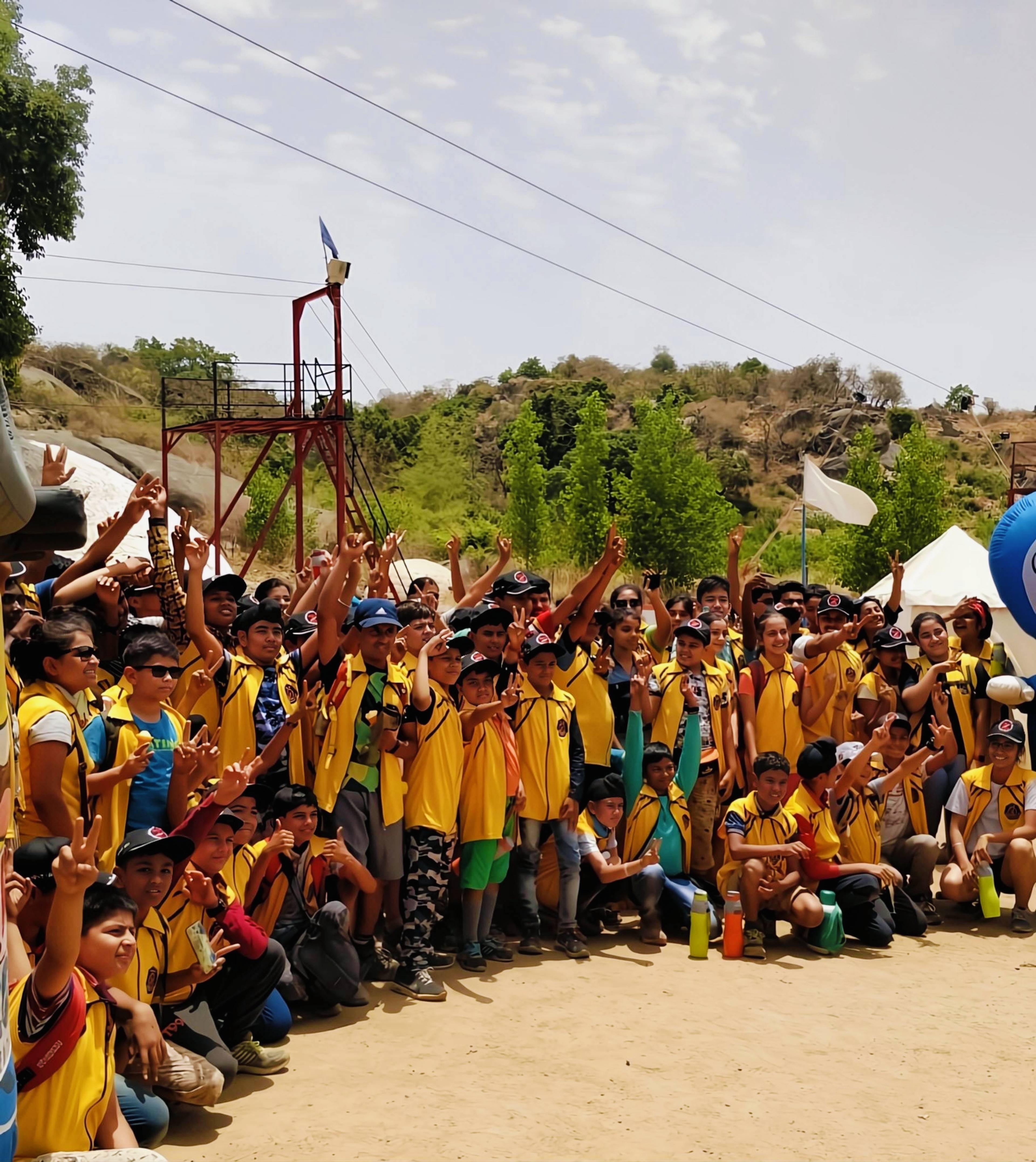 Adventure in the open at SkyTrek Adventure in Mount Abu, photo